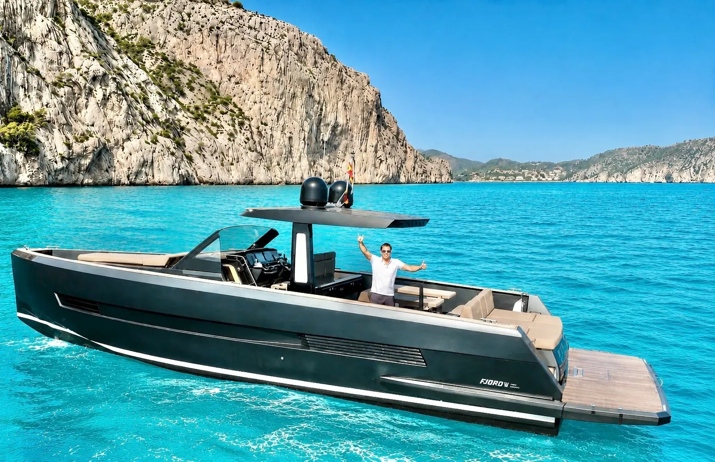 Fjord 42 vor Mallorca